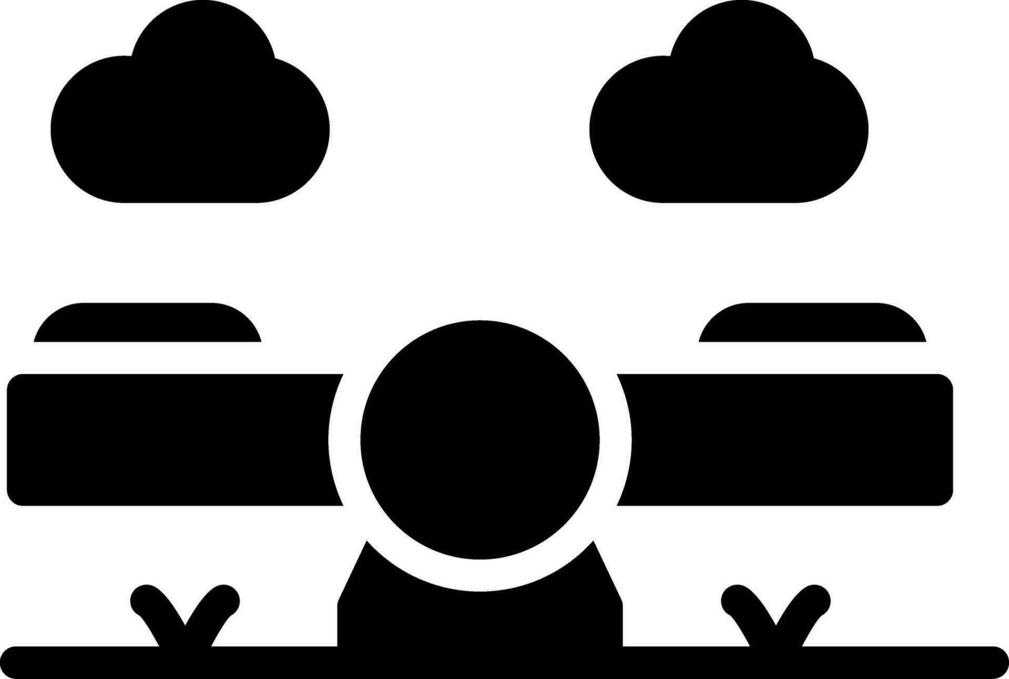 Glyph Icons Design vector
