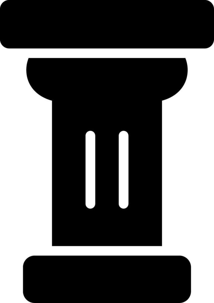 Pillar Creative Icon Design vector