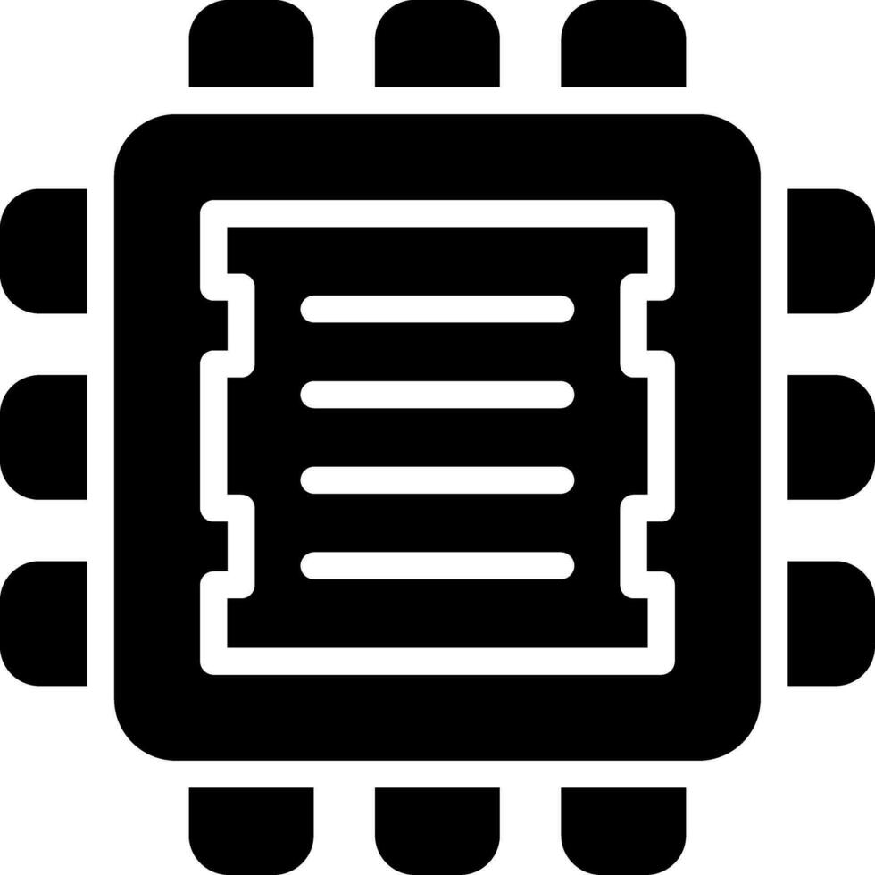 Processor Creative Icon Design vector