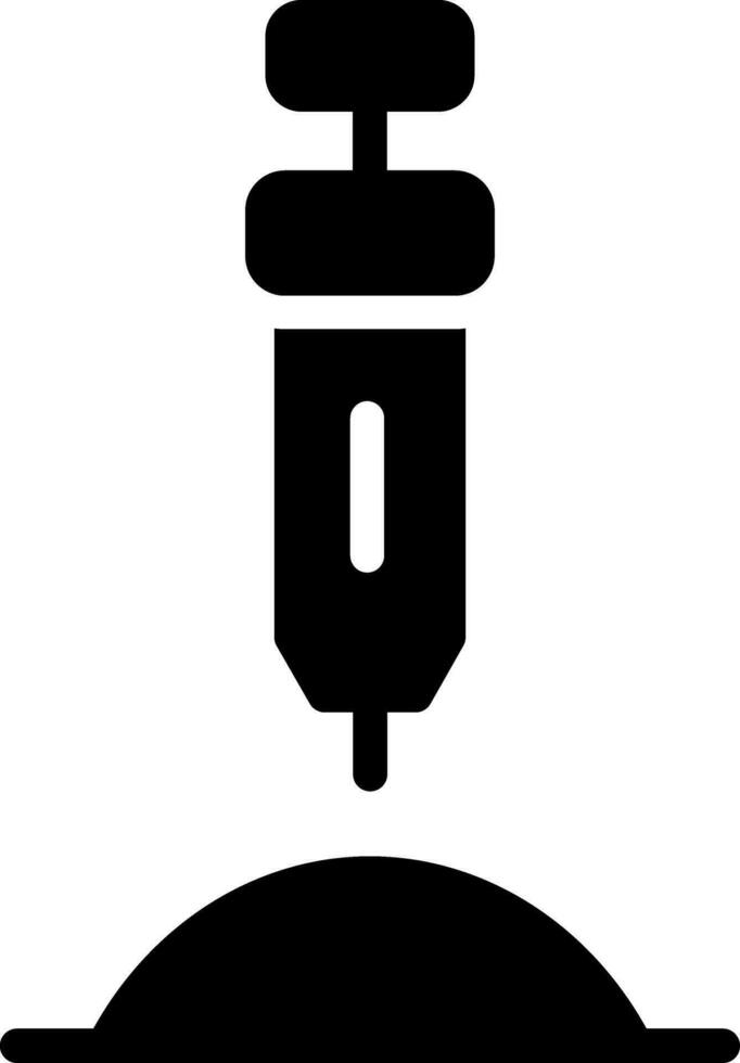 Thermal Paste Creative Icon Design vector