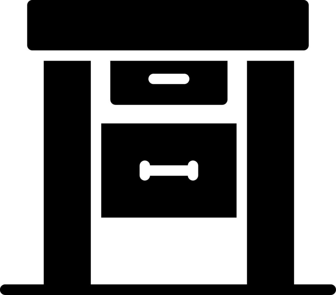End Table Creative Icon Design vector