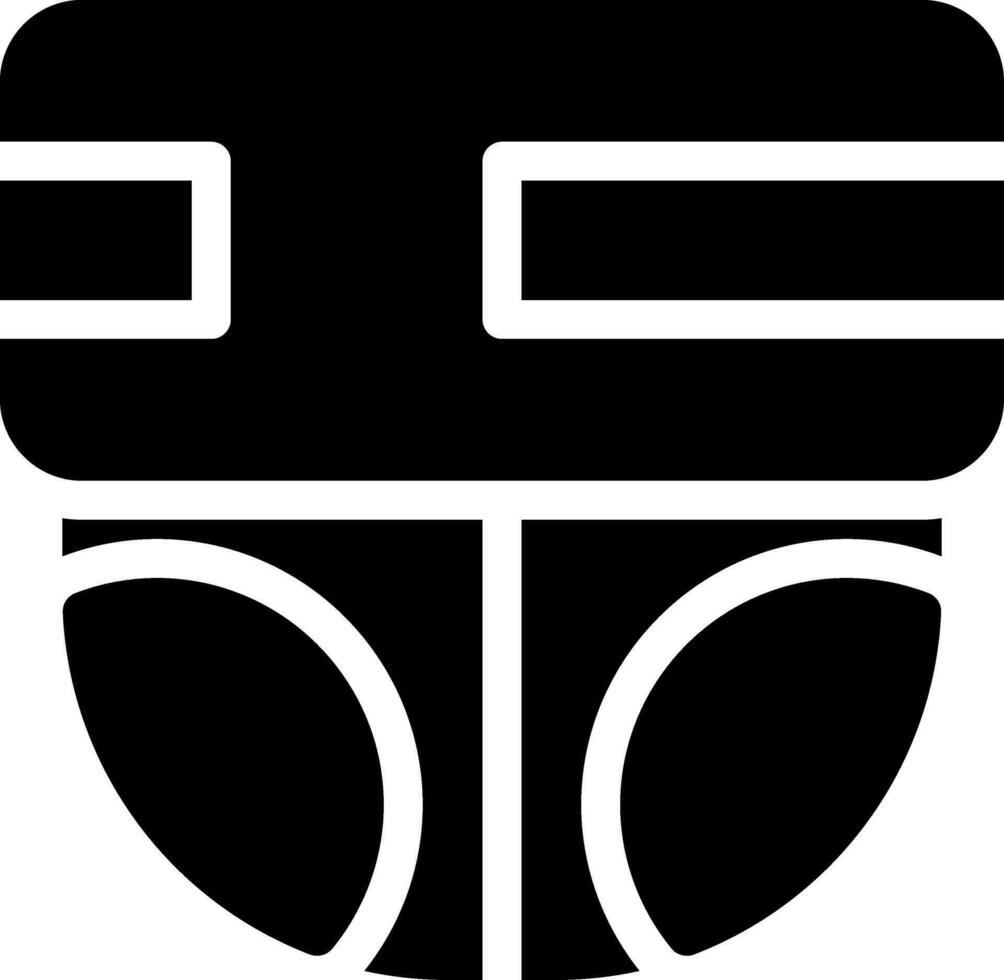 Glyph Icons Design vector