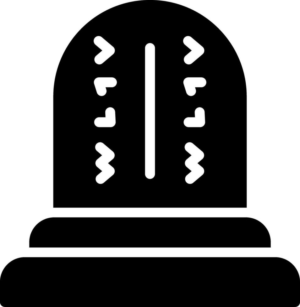 Tomb Creative Icon Design vector