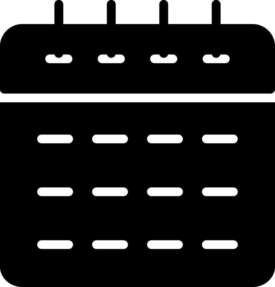 Glyph Icons Design vector