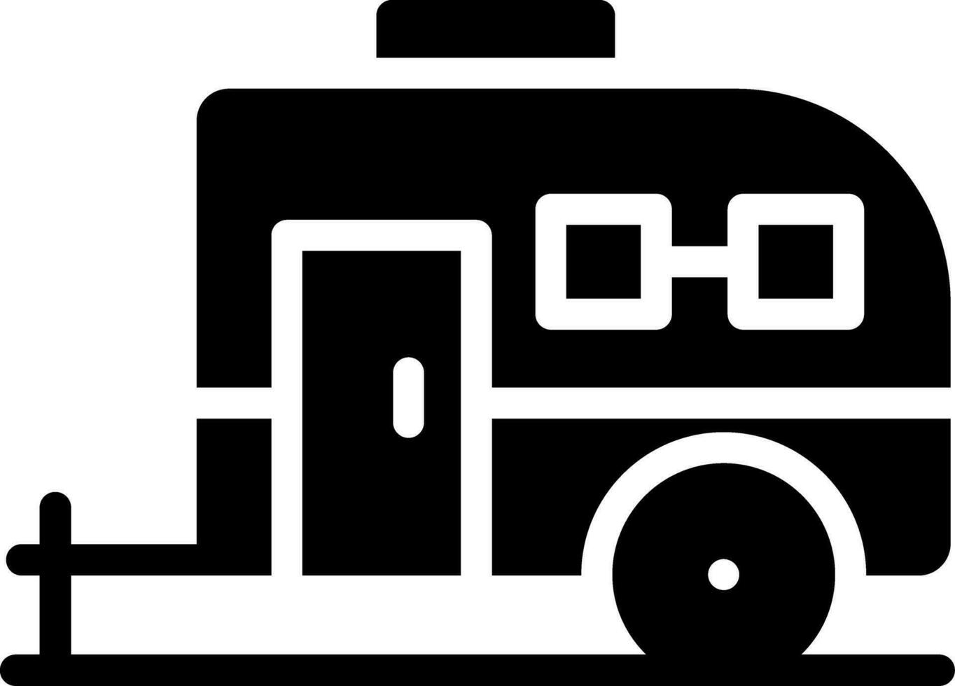 Caravan Creative Icon Design vector