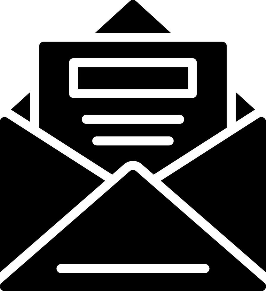 Open Email Creative Icon Design vector