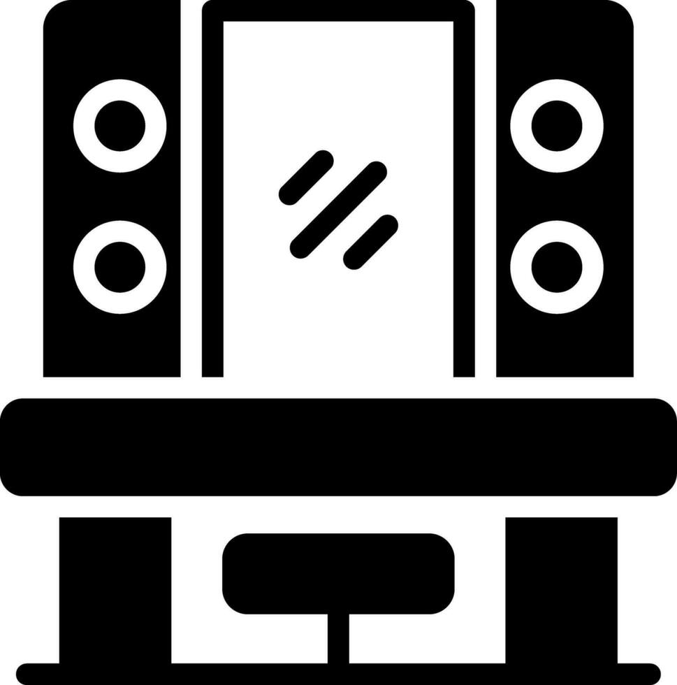 Dressing Room Creative Icon Design vector