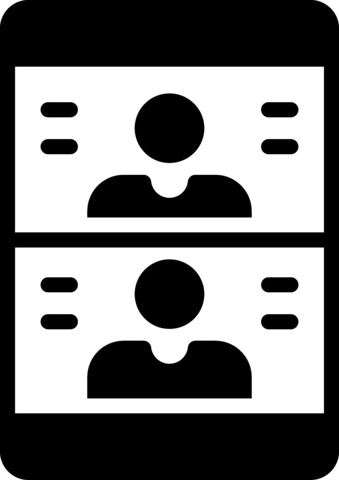 Videocall Creative Icon Design vector