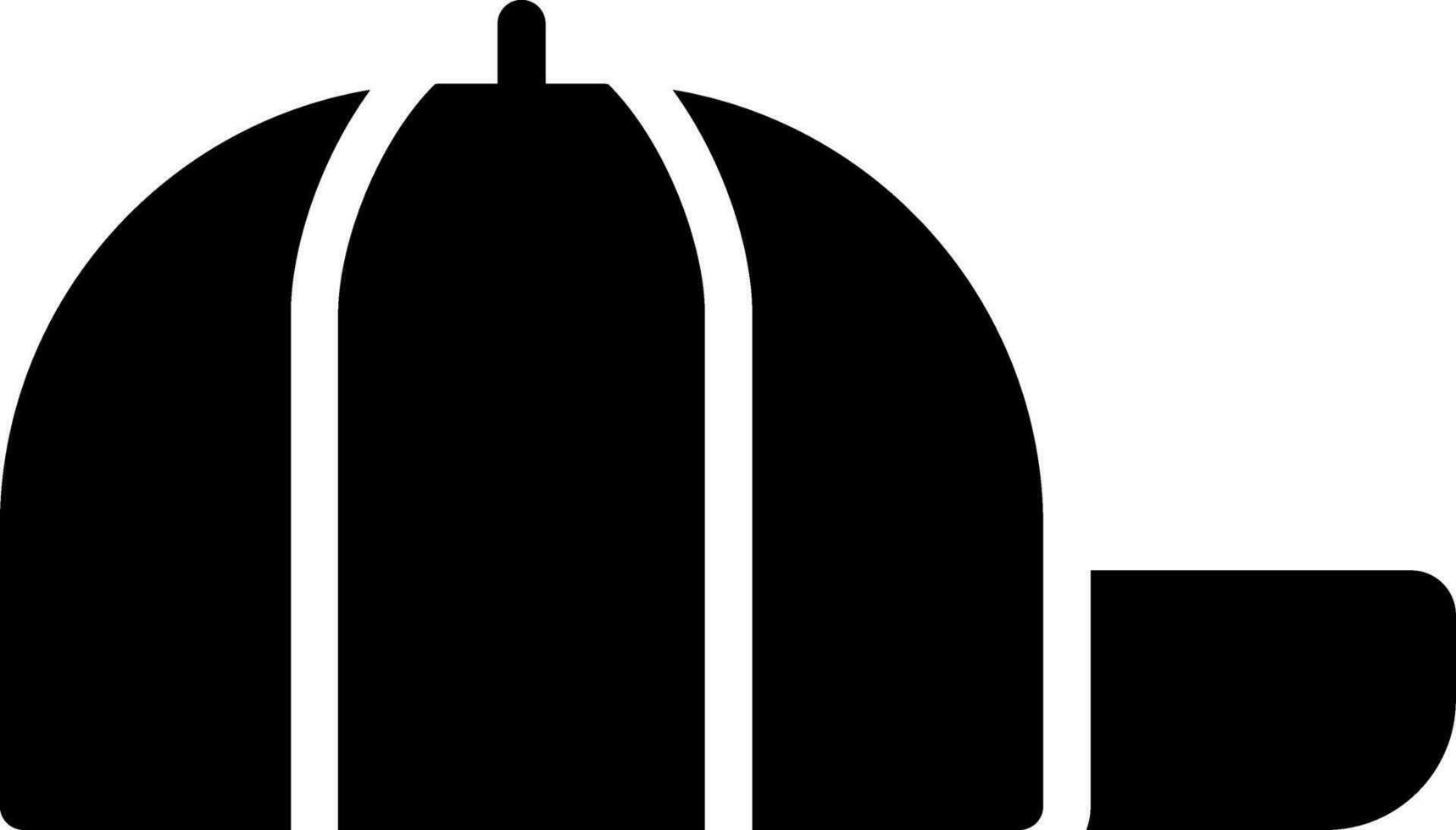 Baseball Cap Creative Icon Design vector