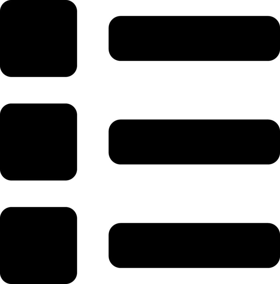 List Creative Icon Design vector