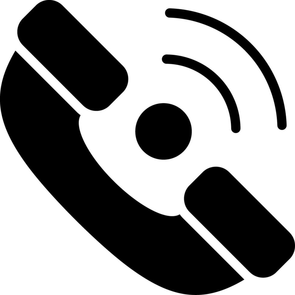 Phone Receiver Creative Icon Design vector