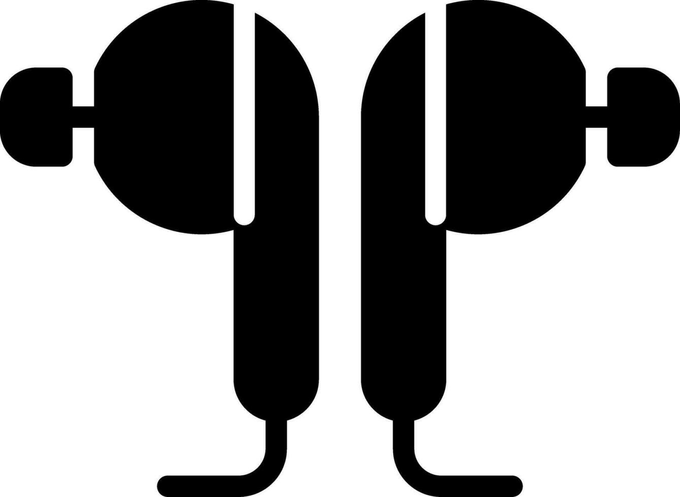 diseño de icono creativo de auriculares vector