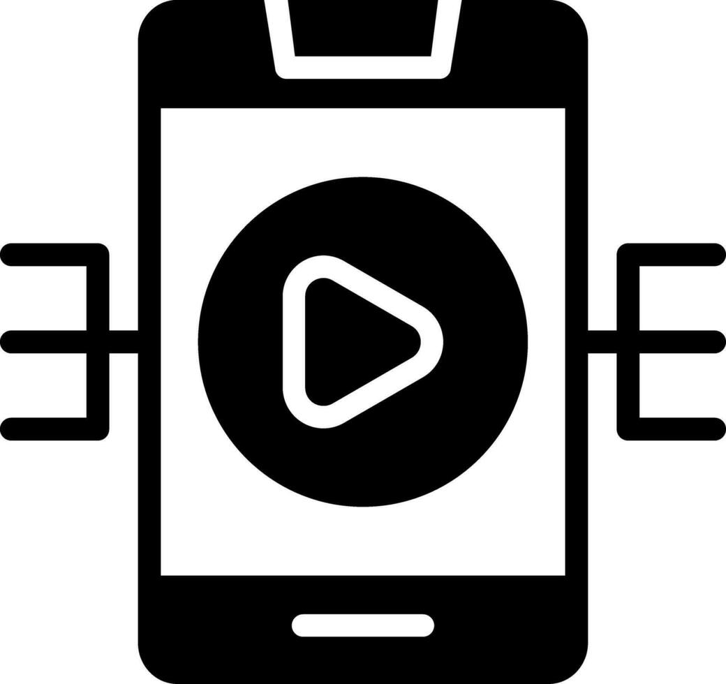 Live Streaming Creative Icon Design vector