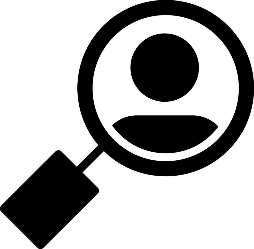 Search Creative Icon Design vector