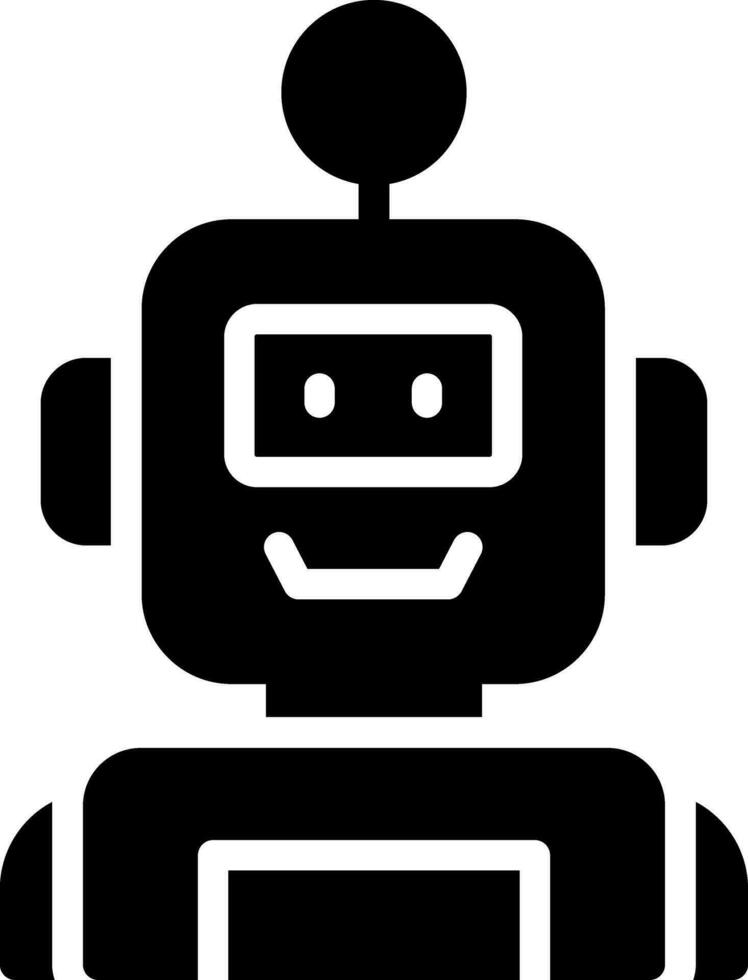 Bot Creative Icon Design vector