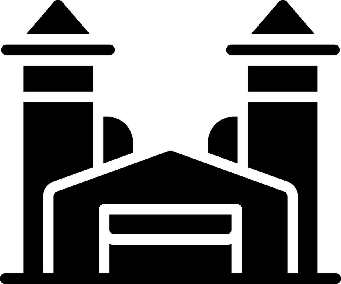 Factory Creative Icon Design vector