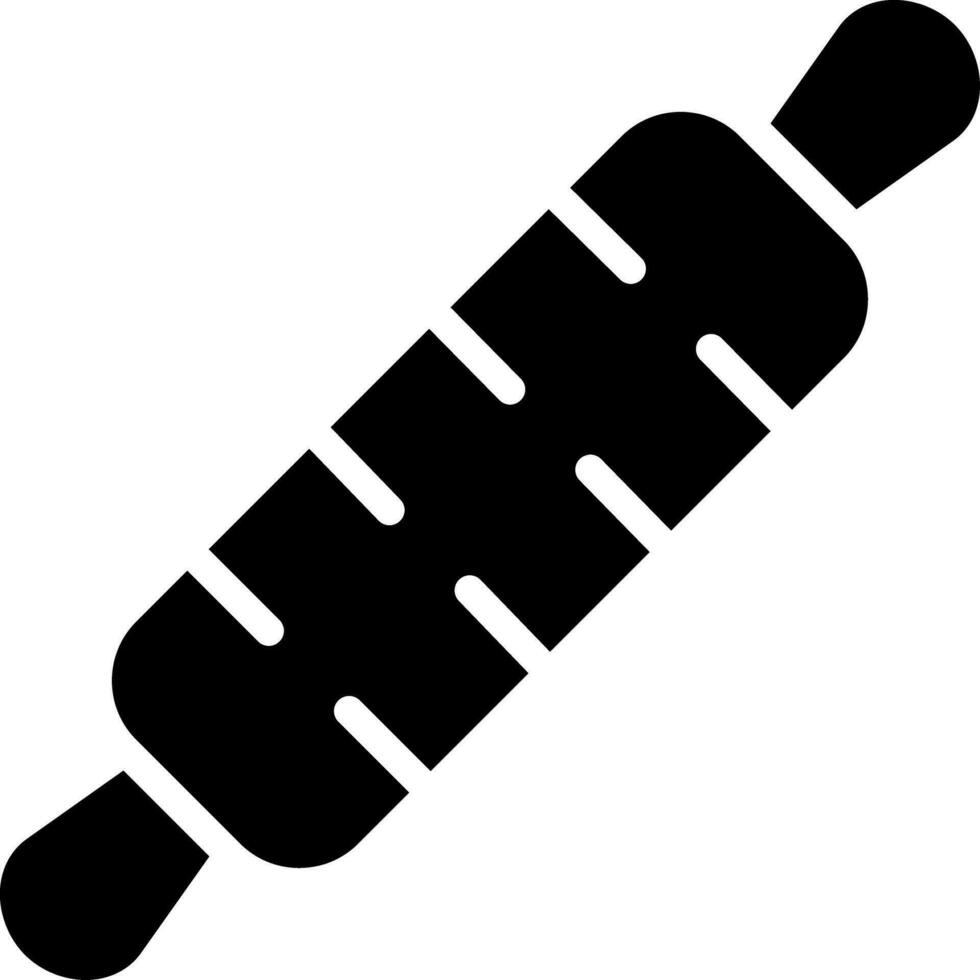 Rolling Pin Creative Icon Design vector