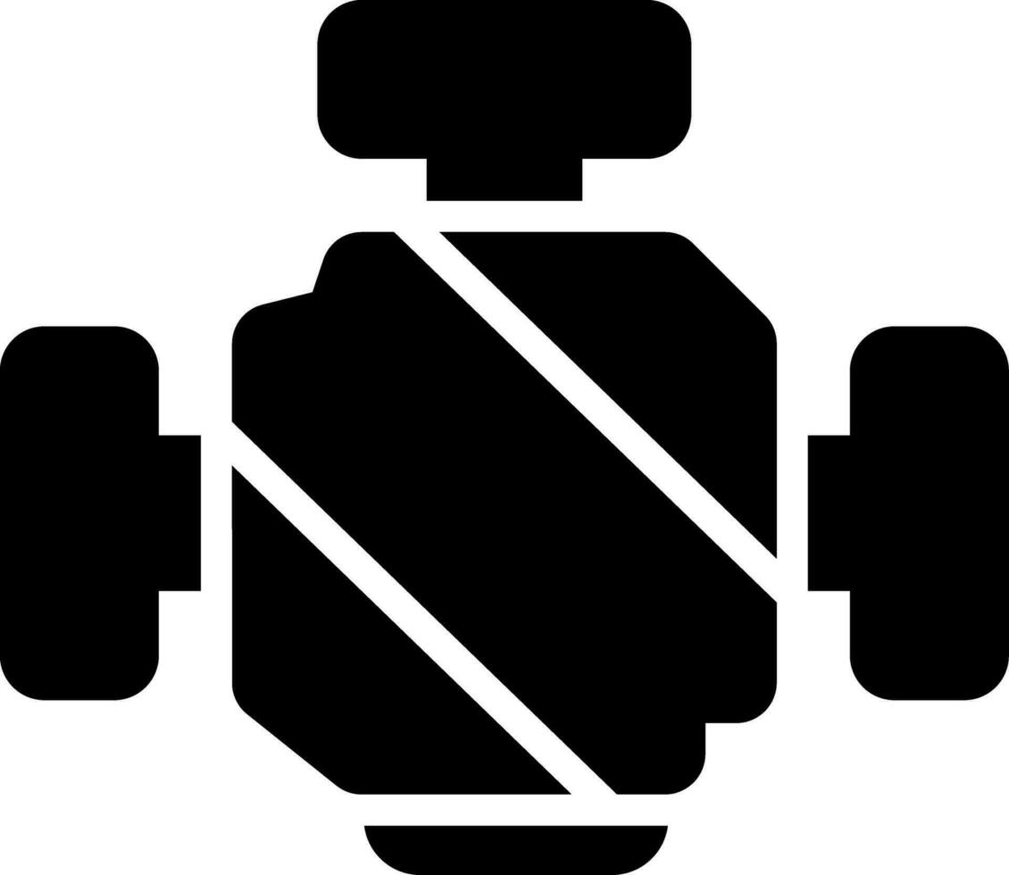 Car Engine Creative Icon Design vector