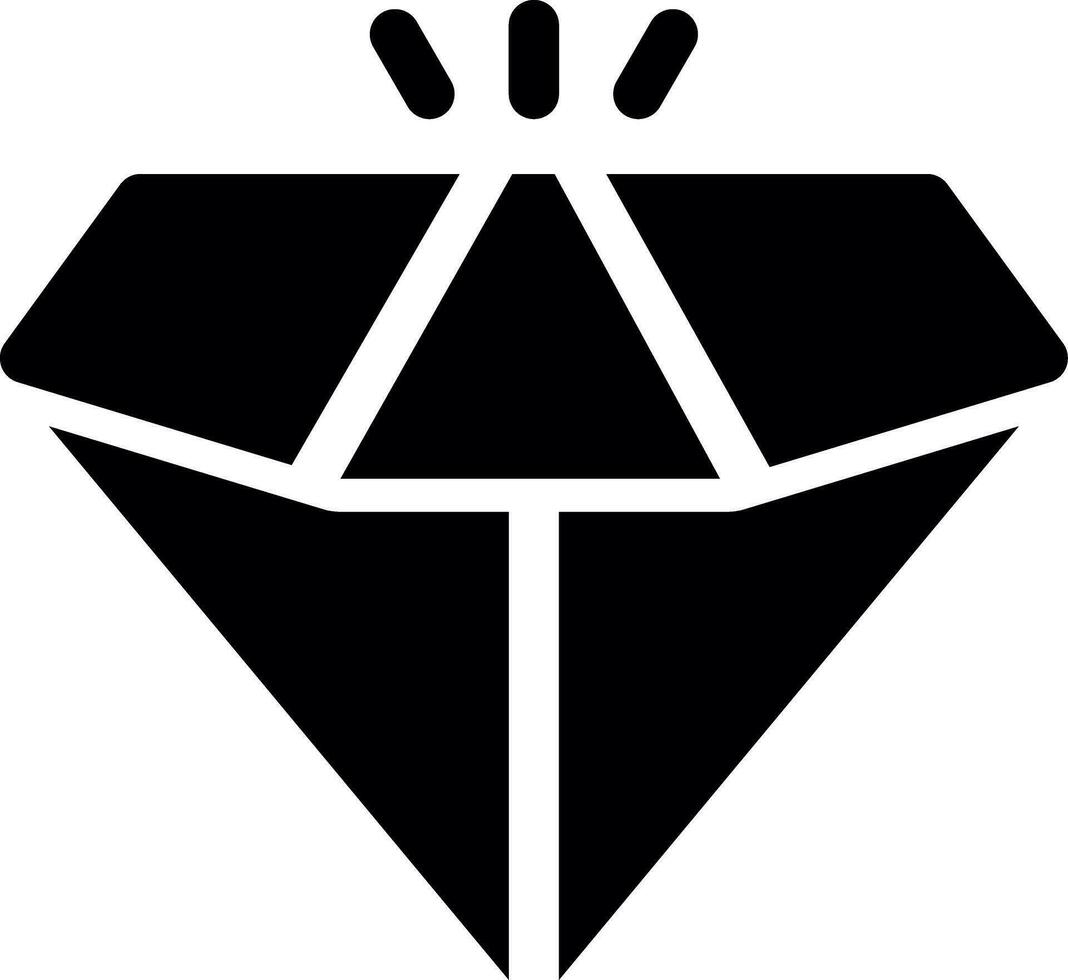 diseño de icono creativo de diamante vector