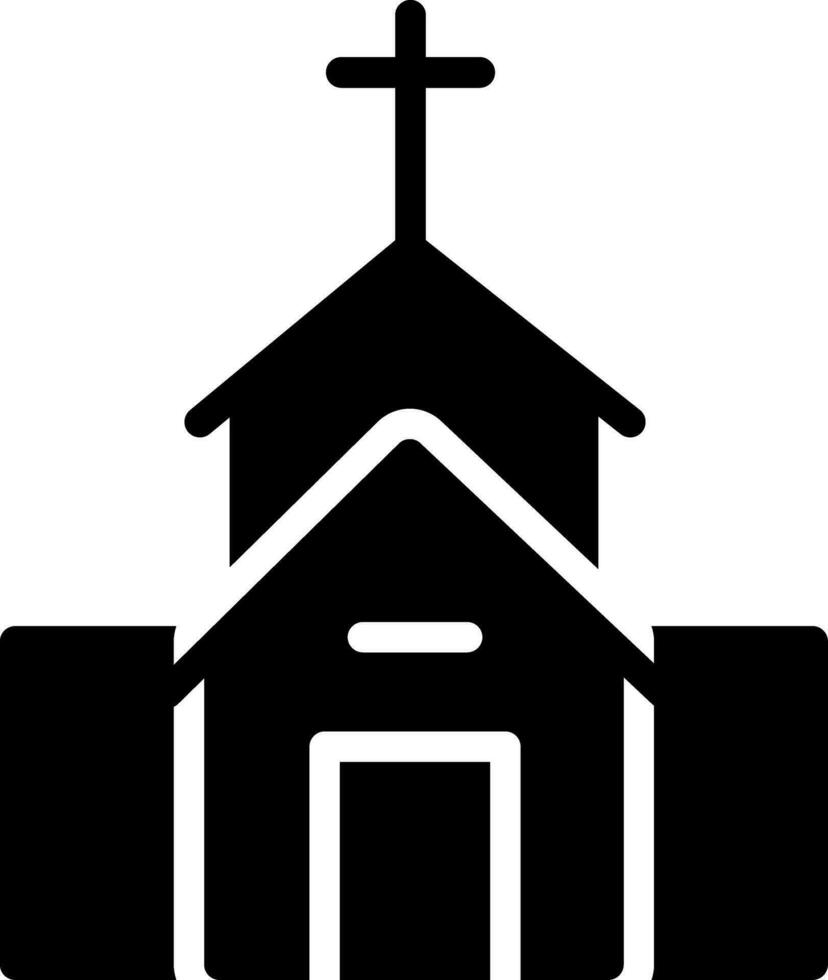 diseño de icono creativo de iglesia vector