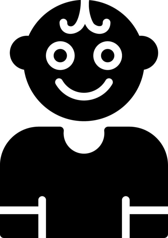 Baby Boy Creative Icon Design vector