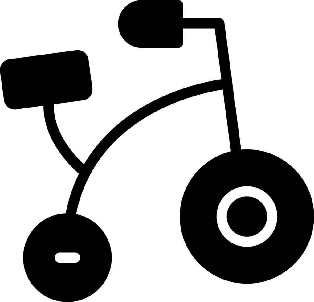 Bike Toy Creative Icon Design vector