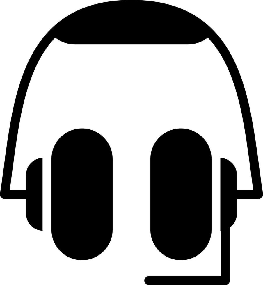 Headphones Creative Icon Design vector