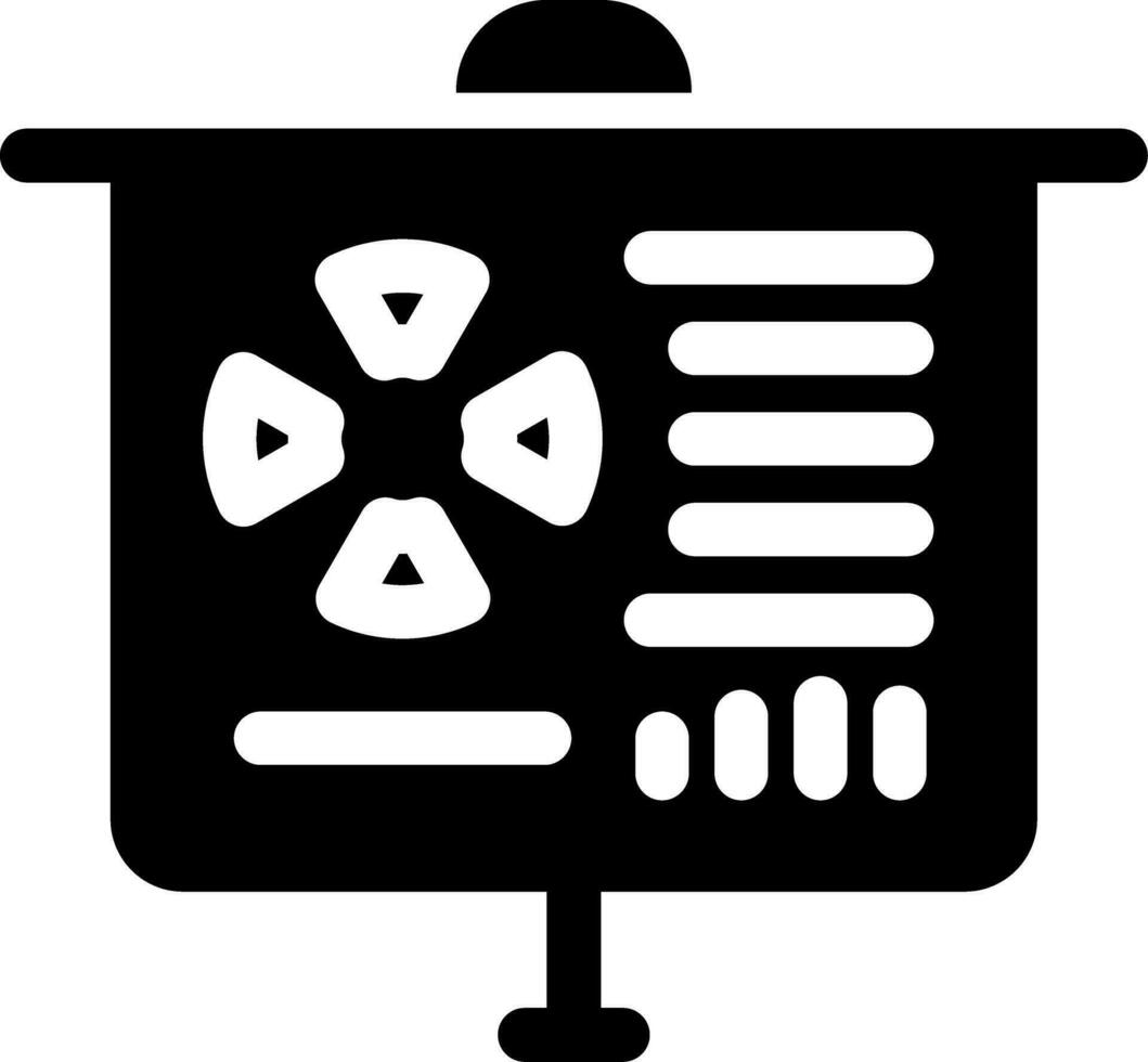 Glyph Icons Design vector