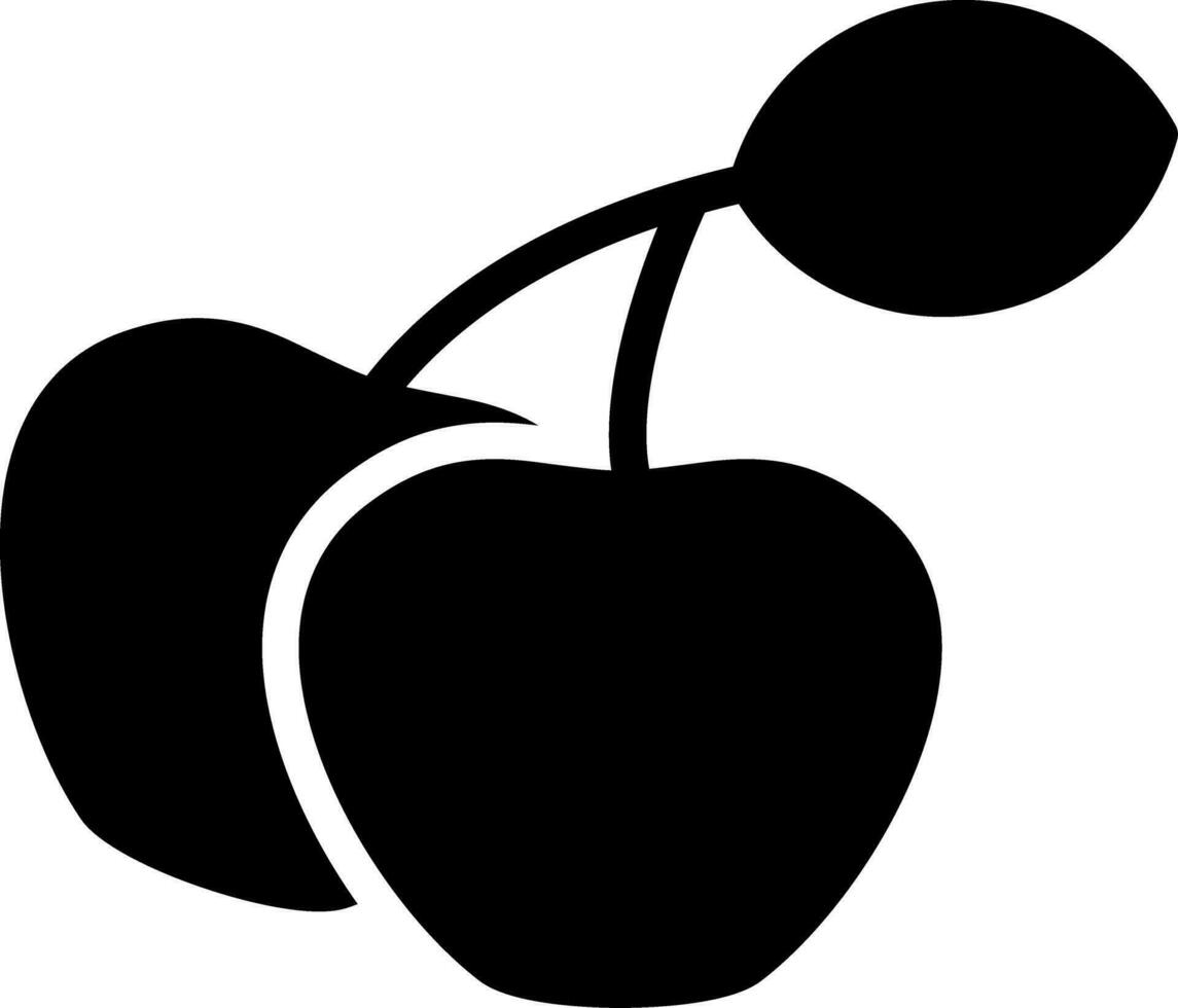 Cherries Creative Icon Design vector