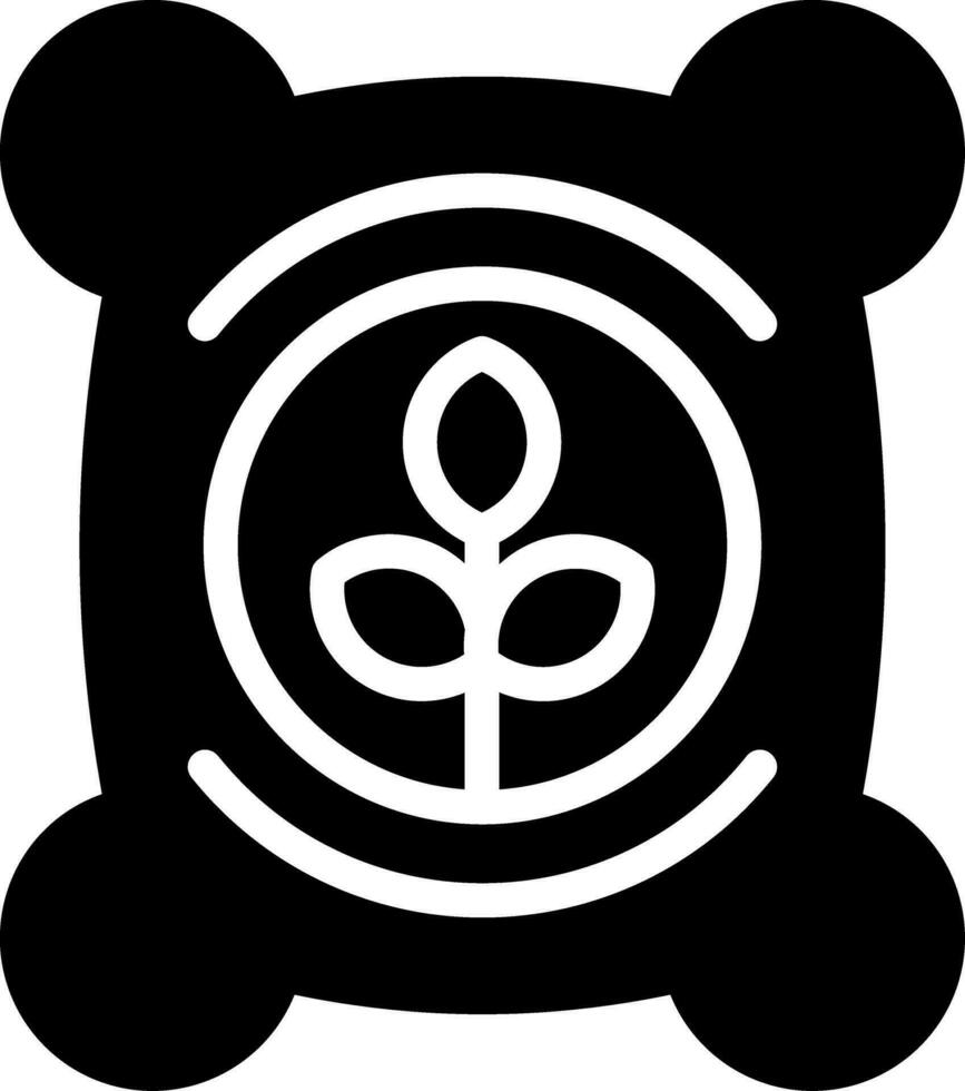 Fertilizer Creative Icon Design vector