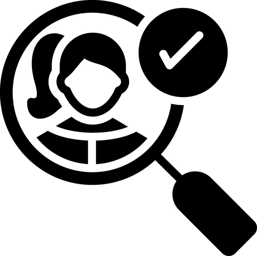Customer Discovery Creative Icon Design vector