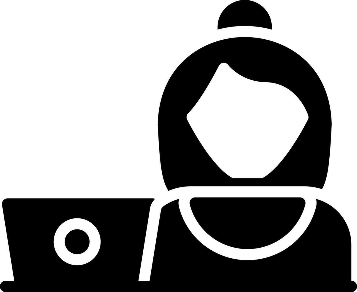 Hard At Work Creative Icon Design vector