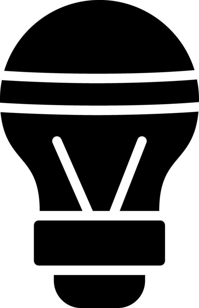 LED Bulb Creative Icon Design vector