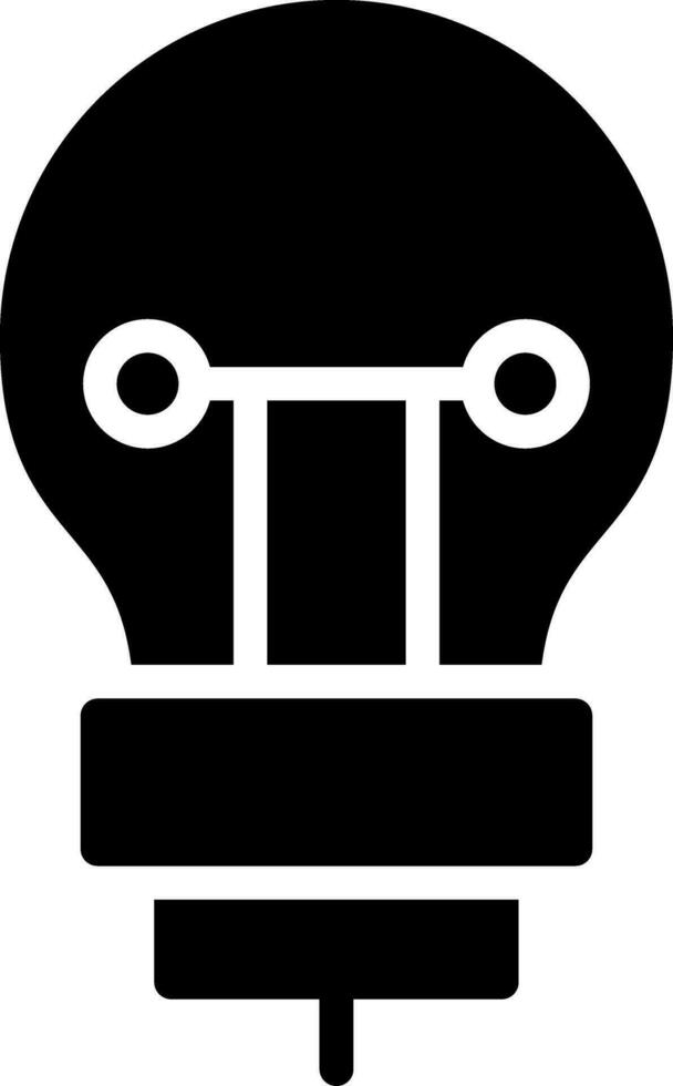 Bulb Creative Icon Design vector