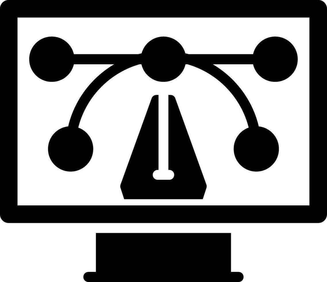 Glyph Icons Design vector