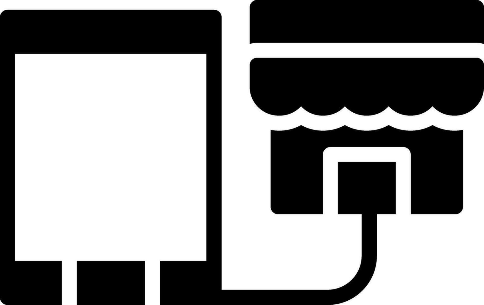 Showrooming Creative Icon Design vector