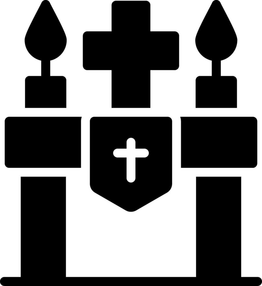 Altar Creative Icon Design vector