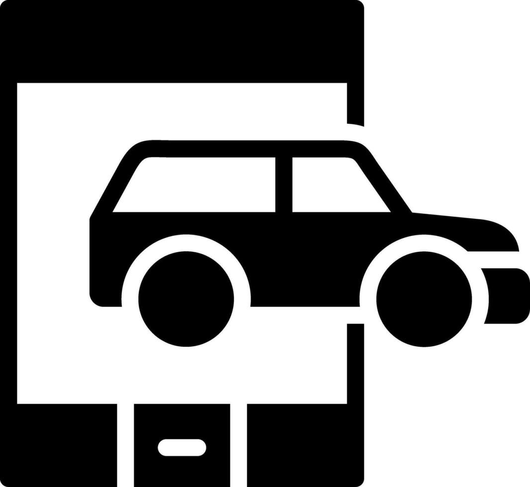 Call Taxi Creative Icon Design vector