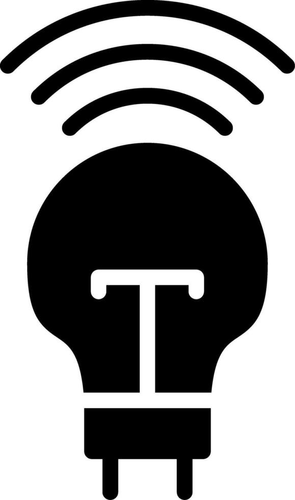 Smart Bulb Creative Icon Design vector