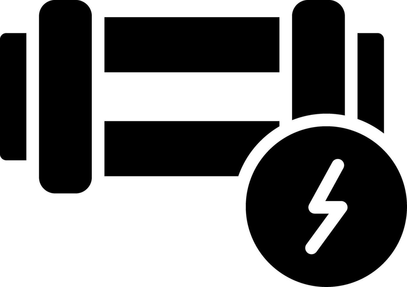Electric Fence Creative Icon Design vector