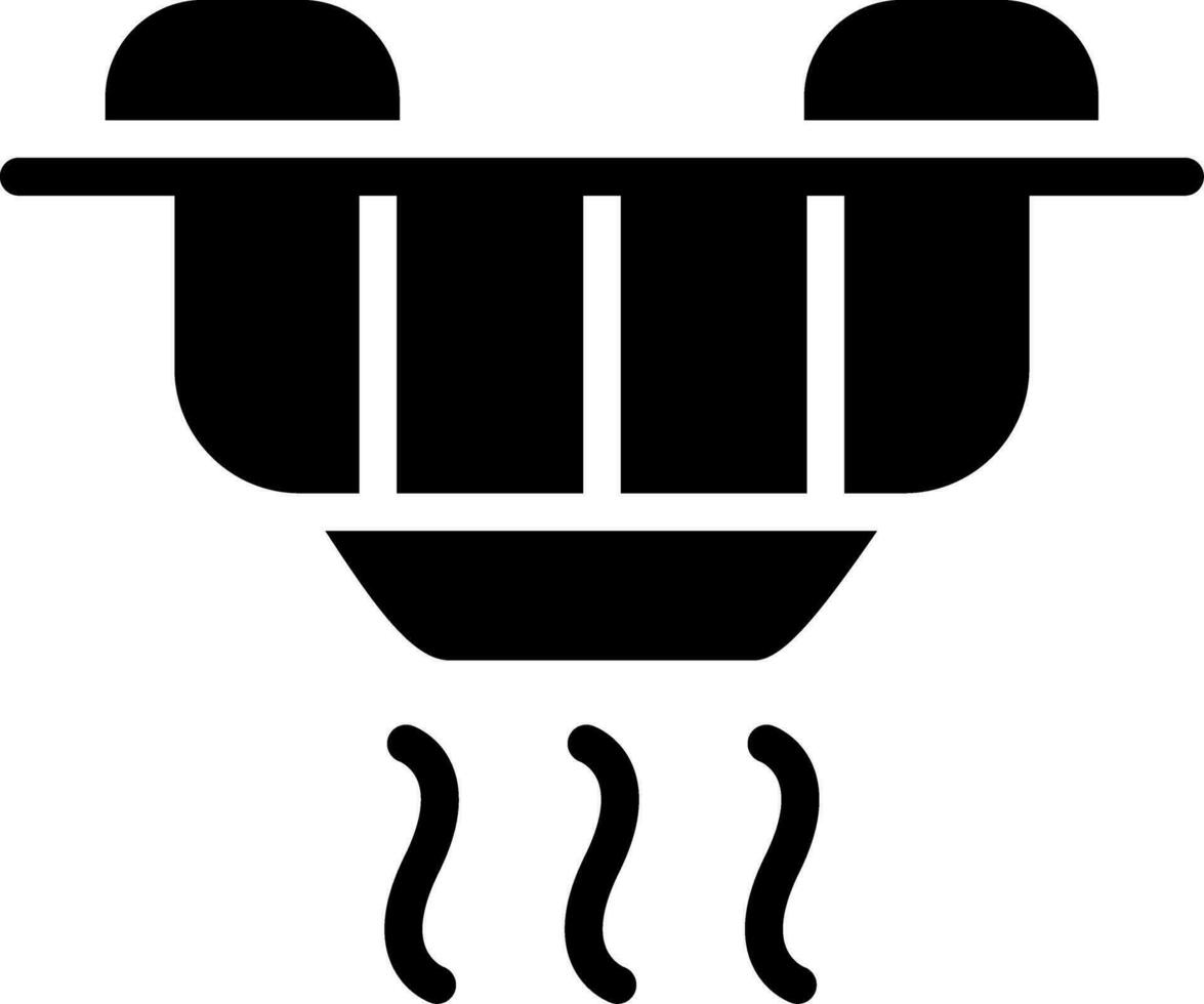 diseño de icono creativo de detector de humo vector