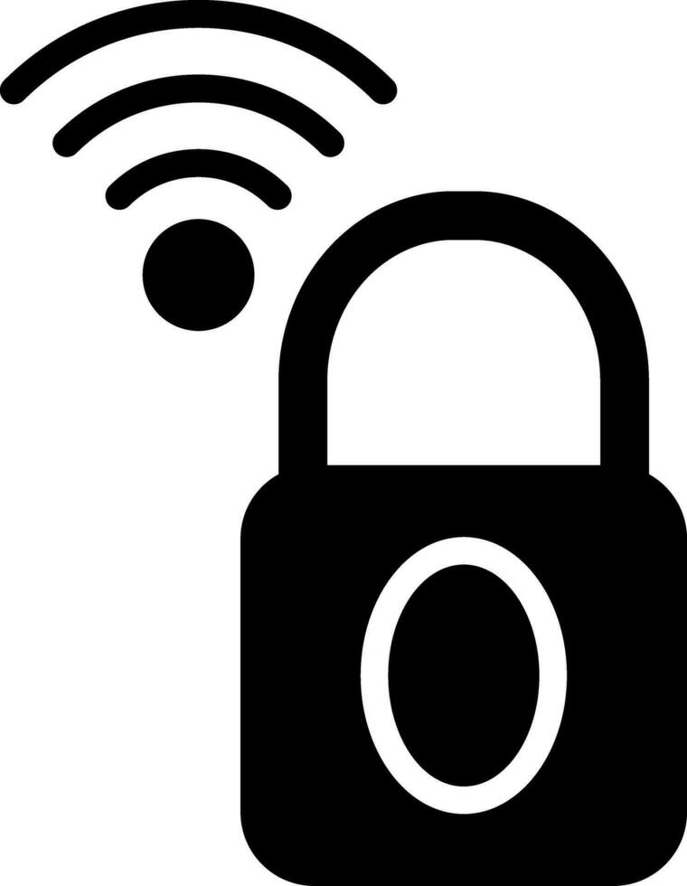 Smart Lock Creative Icon Design vector