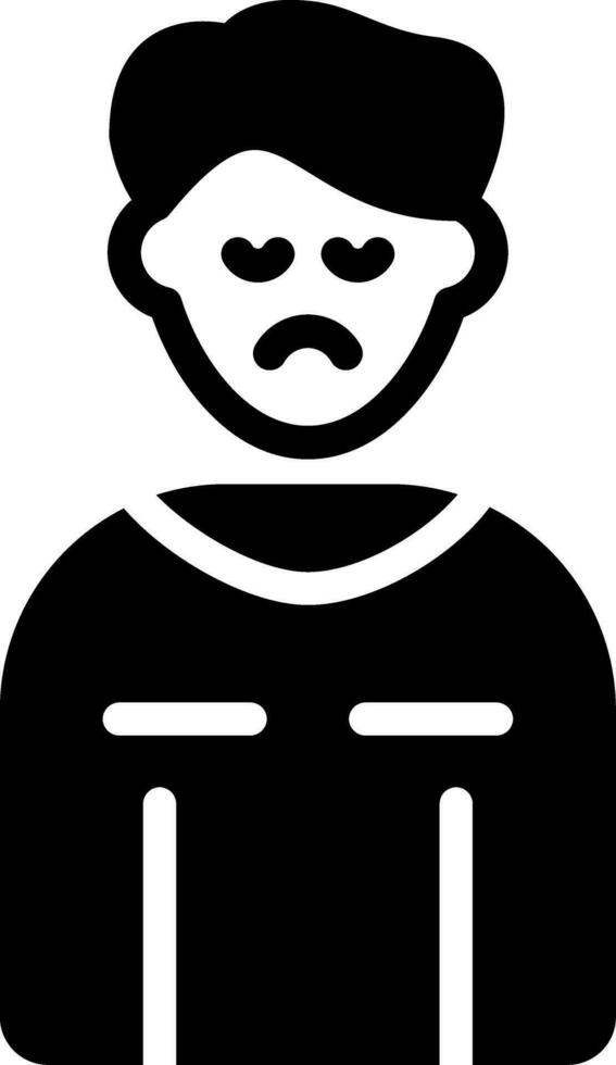 Grief Creative Icon Design vector
