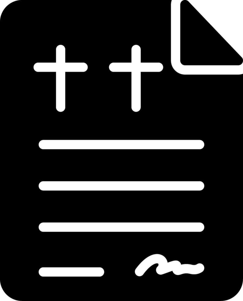 Testament Creative Icon Design vector