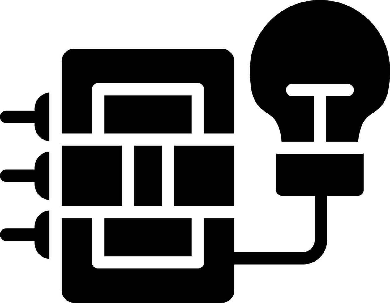 Circuit Creative Icon Design vector