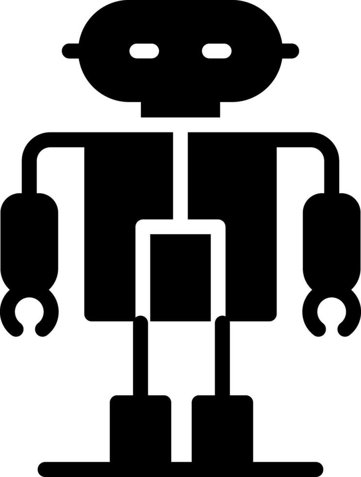 diseño de icono creativo robot vector