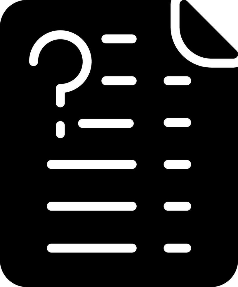 Question Creative Icon Design vector