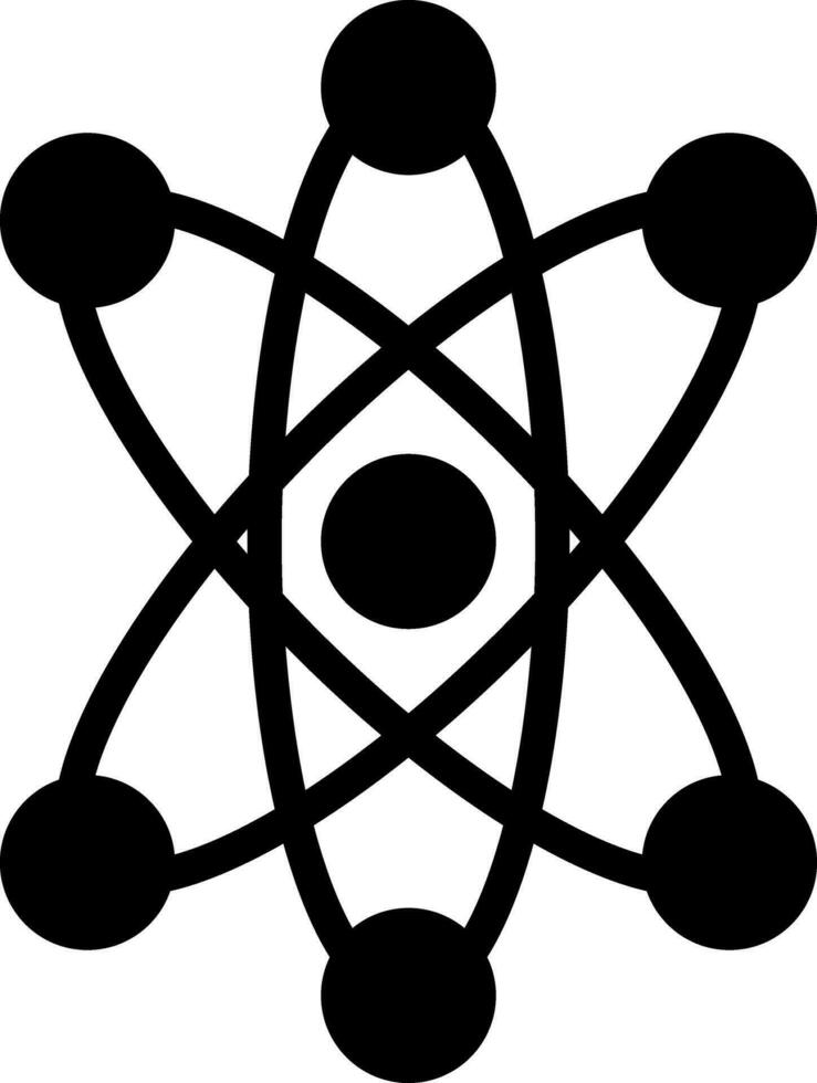 Atom Creative Icon Design vector