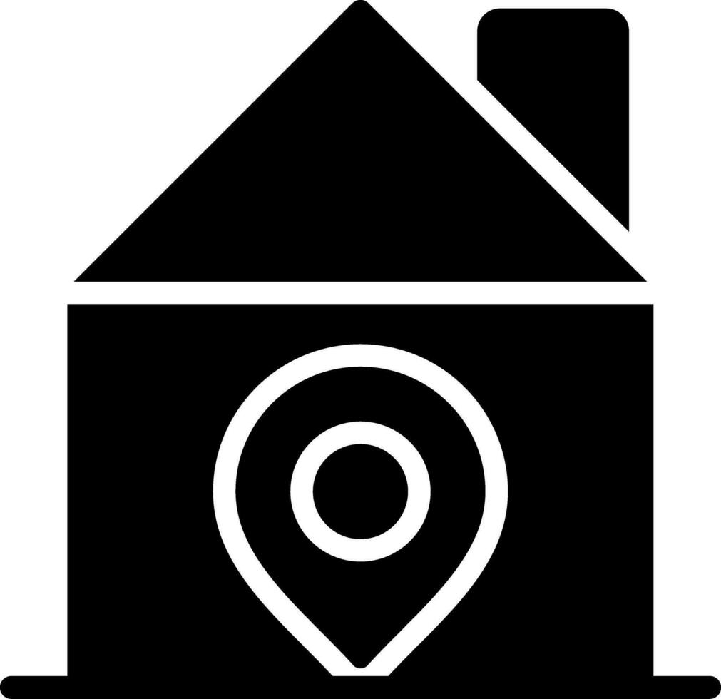 Home Location Creative Icon Design vector