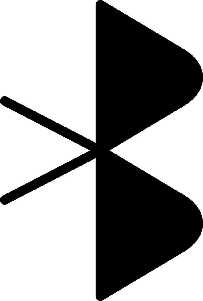 Bluetooth Creative Icon Design vector
